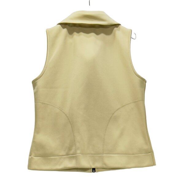 EP PRO Womens Performance Golf Vest Full Zip Front Zipped pockets Khaki Size M/M - Picture 3 of 7